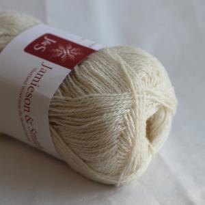 Lace Weight L1A Natural White