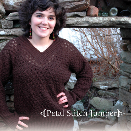 Petal Stitch Jumper pattern