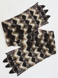 Cockleshell Scarf pattern