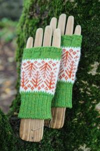 Tveir Fingerless Gloves Pattern