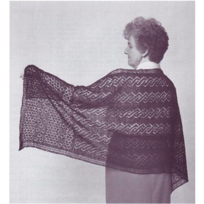 My Weekly Knitting Special Lace Stole CW108